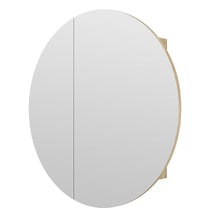 Nomad 900mm Vanity Package with Round Shaving Cabinet